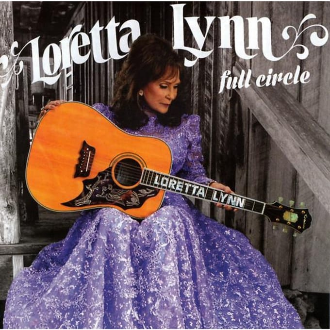 CD LORETTA LYNN - Full Circle 88875168962 Legacy 2016 US Country Gebruikt orange
