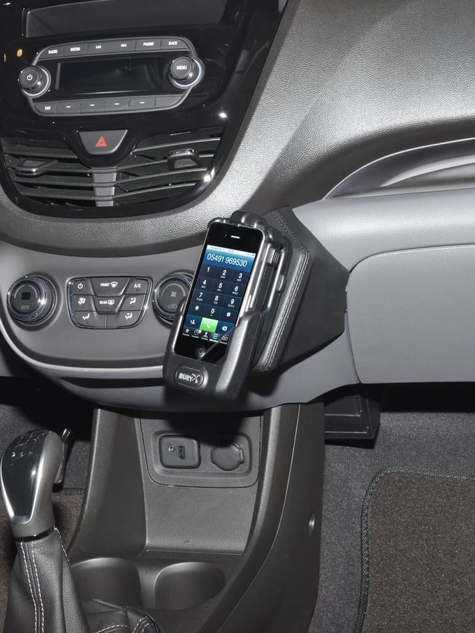 Kuda houder geschikt voor Opel Karl 2015-2019 Kleur: Zwart
