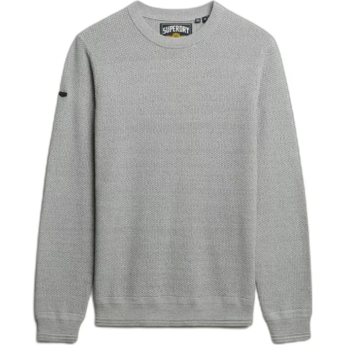 Superdry Lw Cotton Texture Jumper Sweater Heren - Maat L