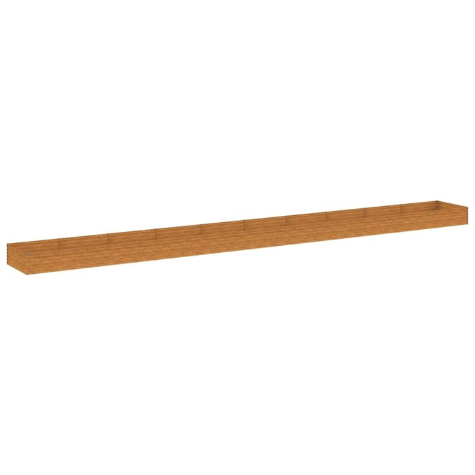 vidaXL - Plantenbak - verhoogd - 960x100x36 - cm - cortenstaal