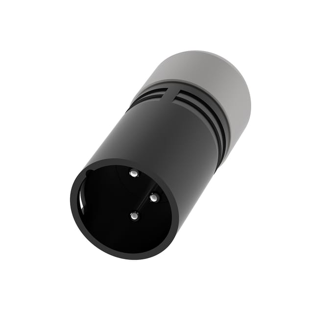 2 STUKS DMX512 Terminators zwart