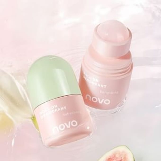 NOVO - Refreshing Roll-On Deodorant - 3 Flavors 03# Flower Delight - 25ml