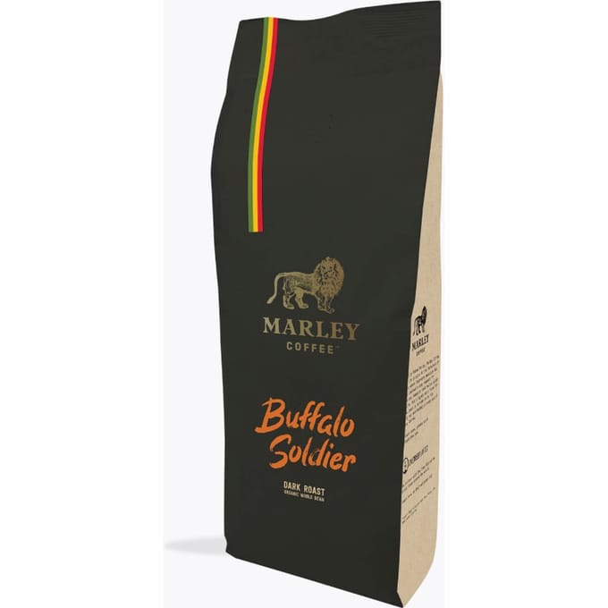 Marley Coffee Buffalo Soldier Dark Roast Organic 1kg