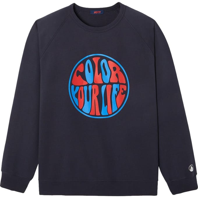 JOTT Camino Funday Sweatshirt Navy Taglia: M | Maglioni a maglia Outlet | Uomo | Blu