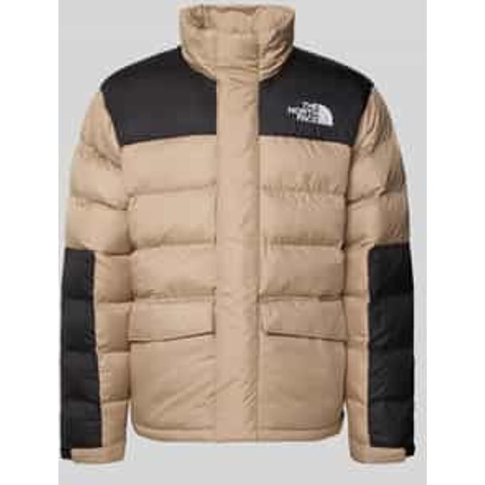 Gewatteerd jack met labelstitching, model 'LIMBARA'