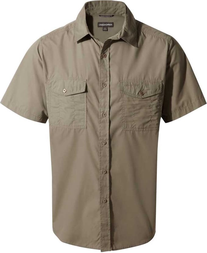 Craghoppers Kiwi Overhemd Met Korte Mouwen Beige 3XL Man