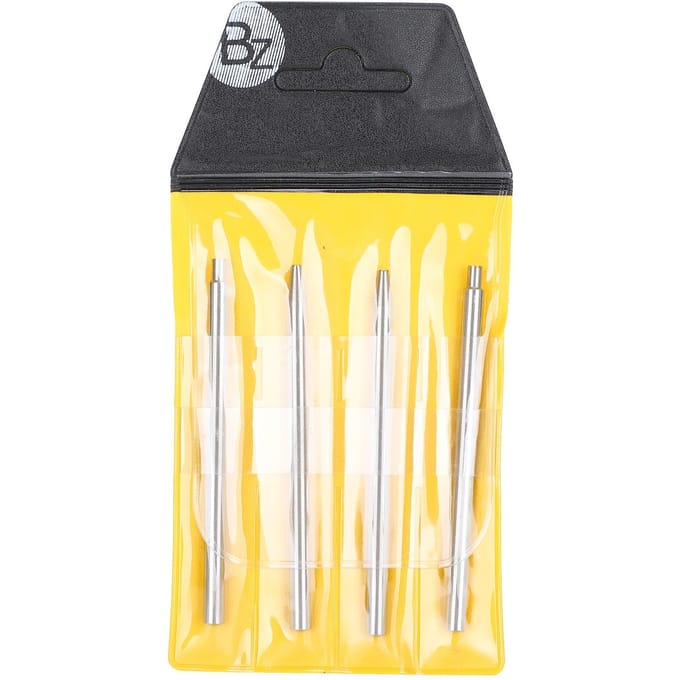 Ensemble de poinçons d'axe de rotor oscillant 4 pièces 2135/2235/1570/3135 Outil de réparation de montre yellow