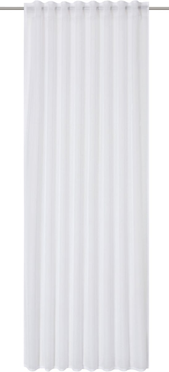 Elbersdrucke Gordijn met verborgen lussen Pure 255x140 cm wit Uni