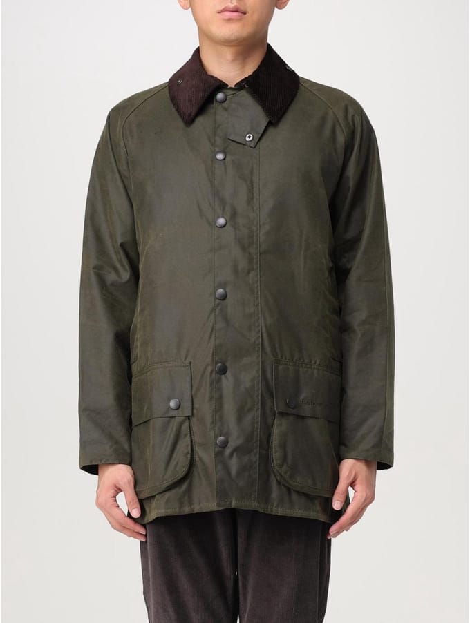 Waxed Cotton Jacket - Green