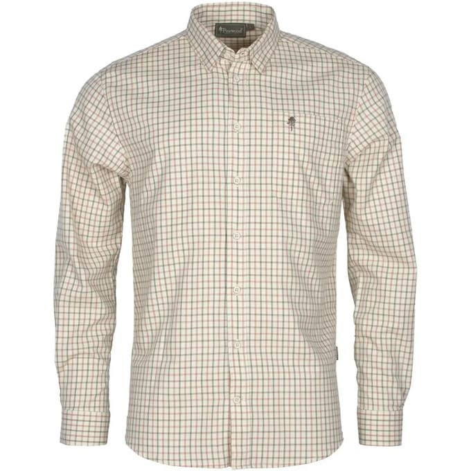 Pinewood Nydala Grouse Overhemd Met Lange Mouwen Groen 3XL Man