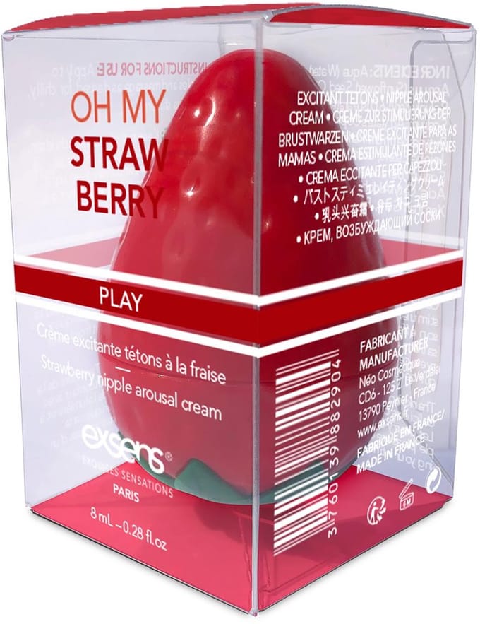 Exsens - Oh My Strawberry - Tepelstimulerende balsem met aardbeiensensatie