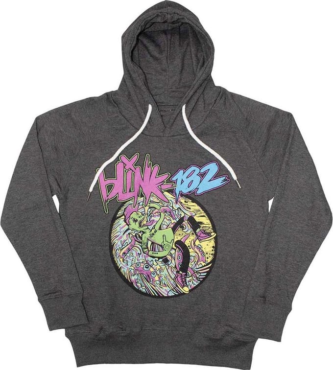 Blink-182 - Overboard Event Hoodie/trui - 3XL - Grijs
