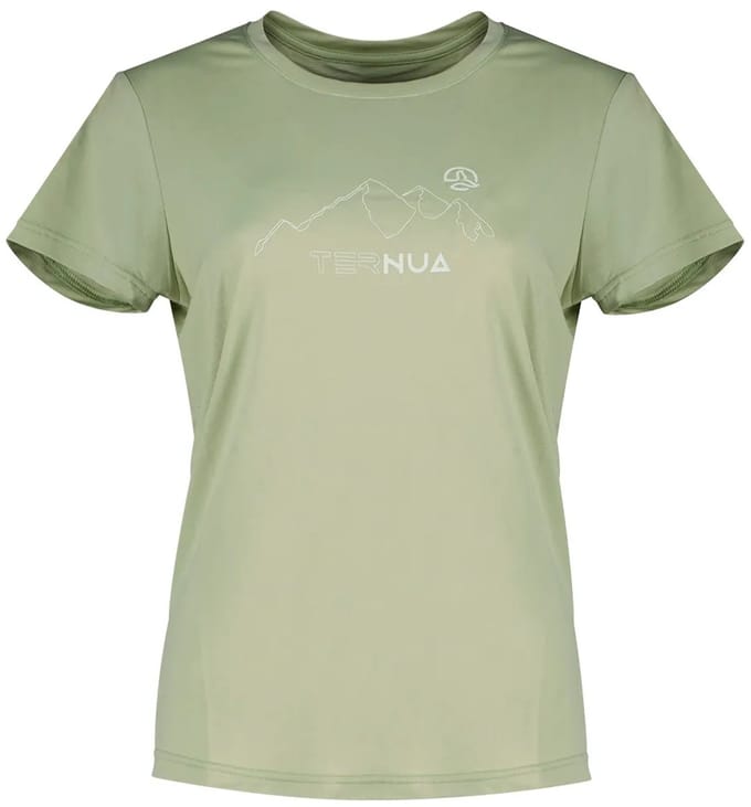 Ternua Framik T-shirt Met Korte Mouwen Groen M Vrouw