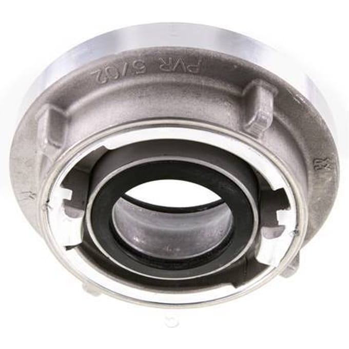 75-B (89 mm) - 52-C (66 mm) Gesmeed Aluminium Storz verloopstuk