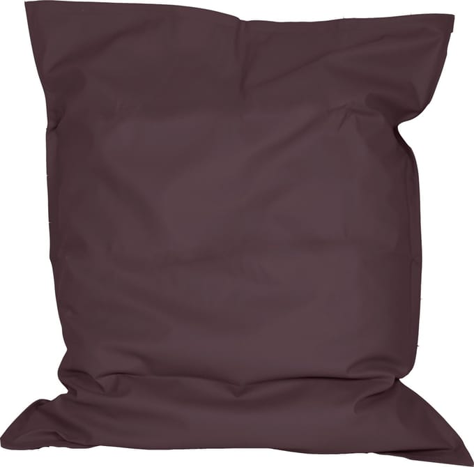 Zitzak Leatherlook Bordeaux met binnenzak maat 110x140 cm