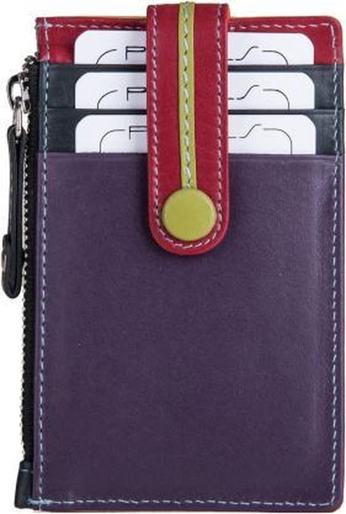 Creditcardhouder in tropische kleuren (model: 879)