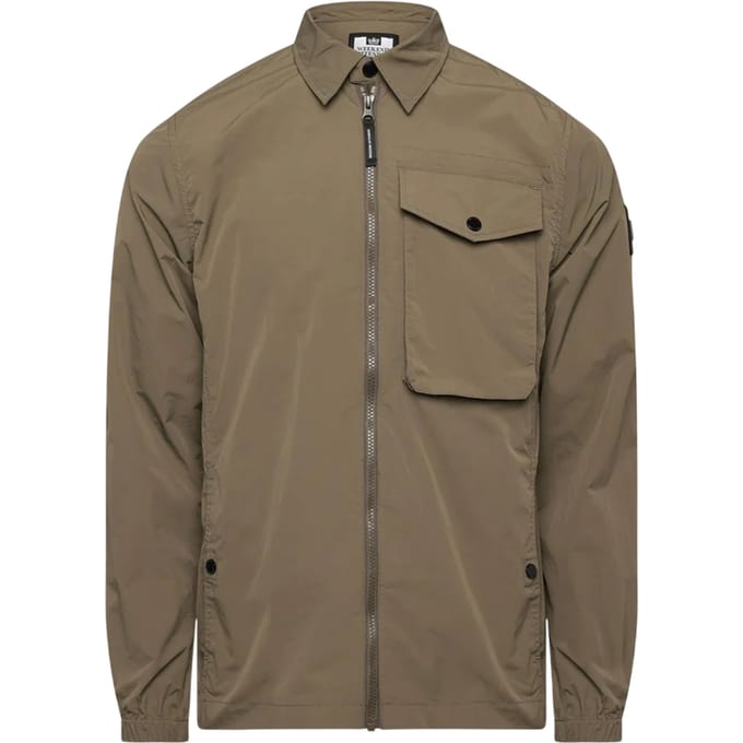 Weekend Offender Heren Granville Overhemd (Donkergroen)