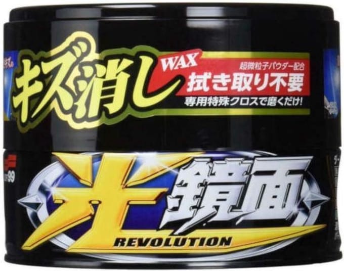 Soft99 Scratch Clear Dark & Black Wax 200 gram