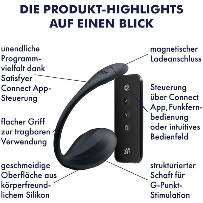 Satisfyer 'Geribbelde Petal Connect App', 11 cm