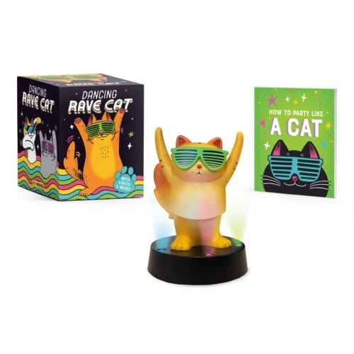 Dancing Rave Cat: With Lights & Music! - Rp Minis - Sarah Royal