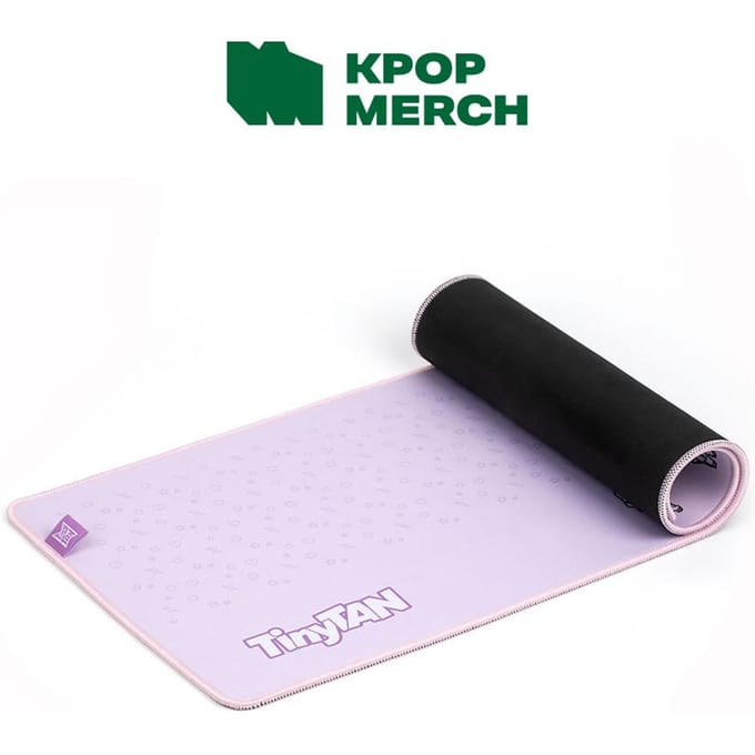 BTS - Tapis de souris long TinyTAN Mouse Pad only white
