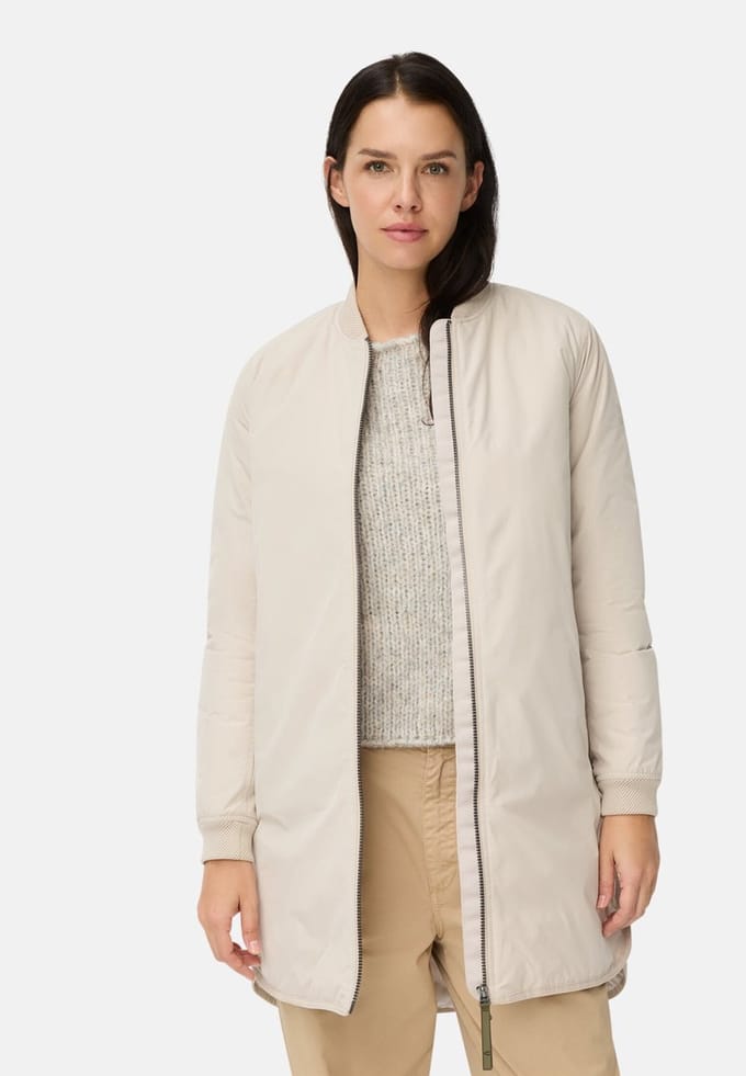 camel active Waterafstotende jas van puur polyester - Maat womenswear-34 - Beige