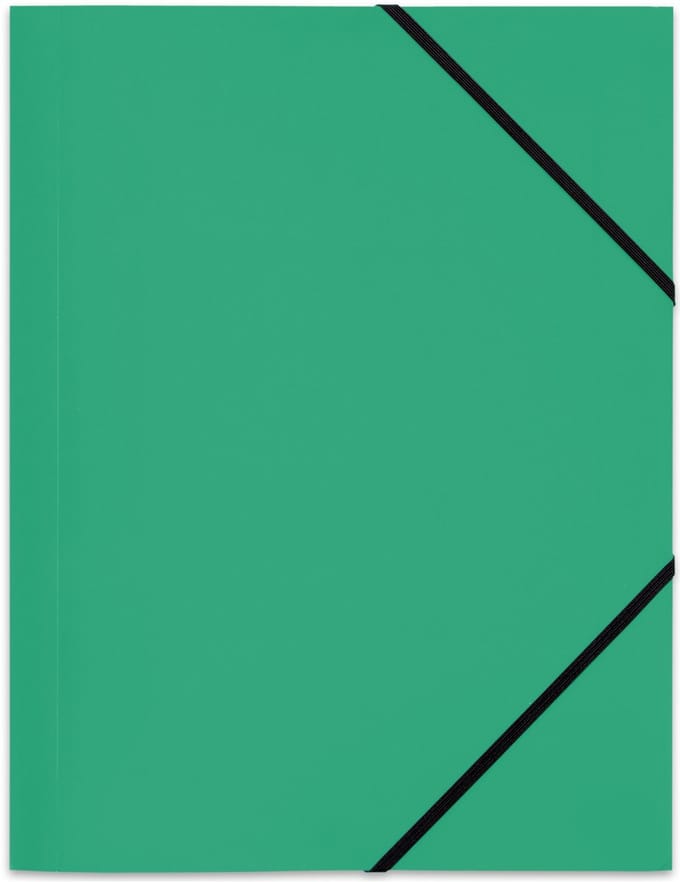 ELBA hoekspanmap Standard, DIN A4, PP, zwart