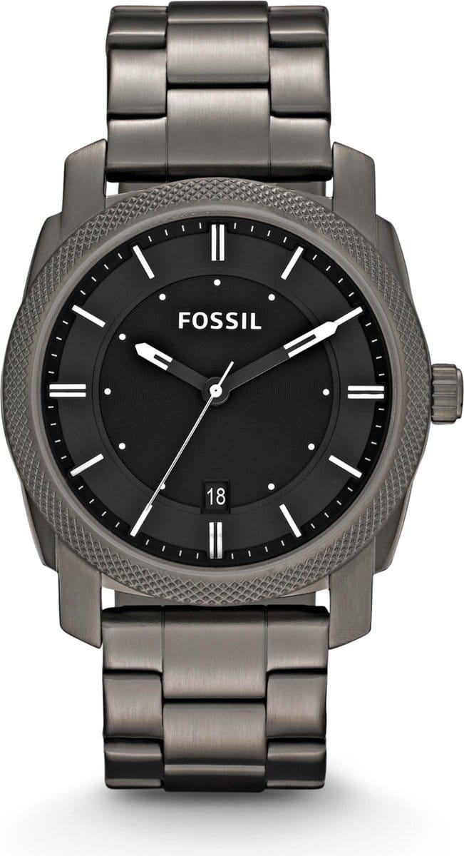Fossil Machine FS4774 Herenhorloge 42 mm - Grijs