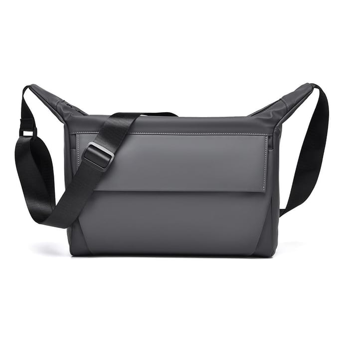 Grote Postbode Tas Eenvoudige Effen Kleur Crossbody Tas Mannen