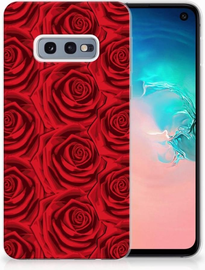 Samsung Galaxy S10e TPU Case Red Roses