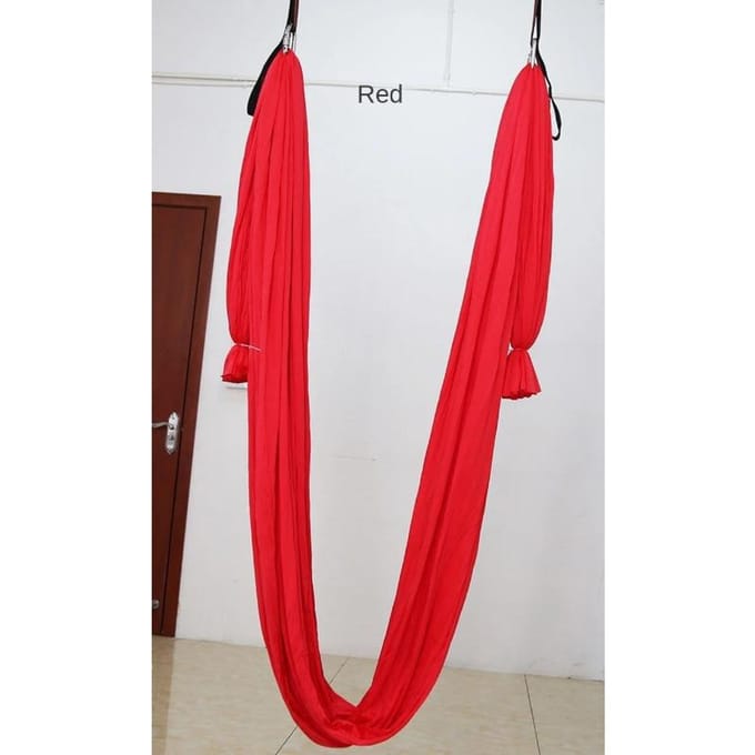 Speciaal voor Studio Gravity Aerial Yoga Hangmat Ophangtouw Sling Rekbaar Stof Satijn