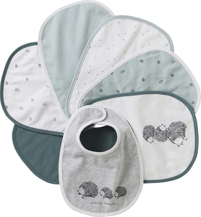 Vertbaudet Set van 7 babyslabbetjes
