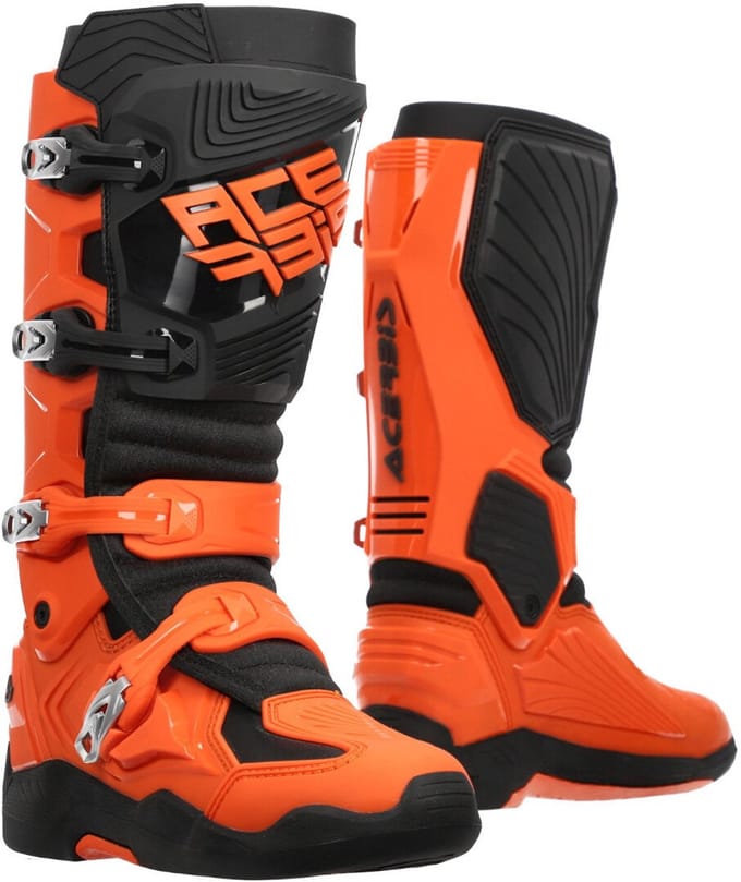 Acerbis Whoops Oranje Zwarte Crosslaarzen - Laars