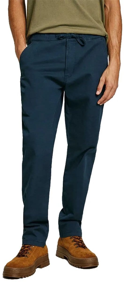 Pepe Jeans Pm211940 Pull On Comfort Chino Broek Blauw 29 Man