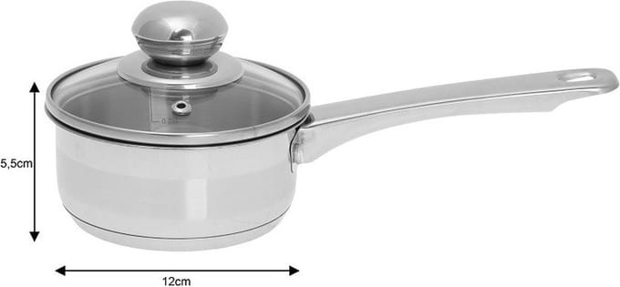 Kinghoff 4321 steelpan - rvs - alle warmtebronnen