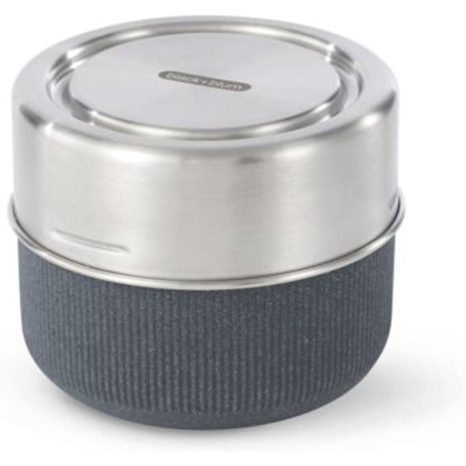 Black+Blum Glazen Lunchbox - Pot - 600ml - Grijs