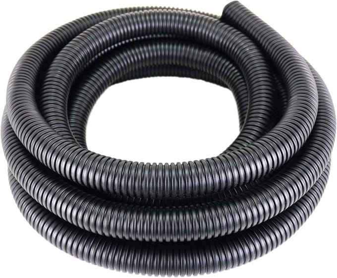 6 Meter Flexibele Afvalwaterslang voor Caravan, Camper en Boot - 28,5 mm Diameter