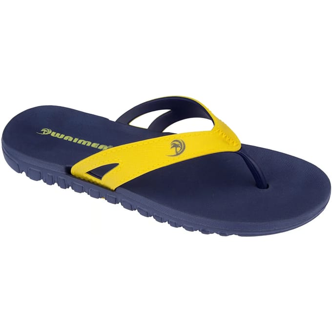 Waimea Teenslippers - Rider - Marine/Geel 32