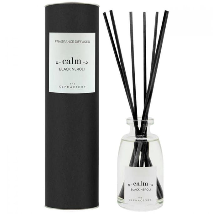 The Olphactory Luxe Geurstokjes Fragrance Diffuser 'Calm' - Black Neroli - 100 ml