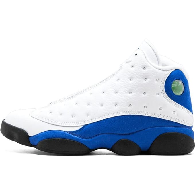 Jordan 13 Retro Wit Hyper Royal Zwart 414571-117 45 white