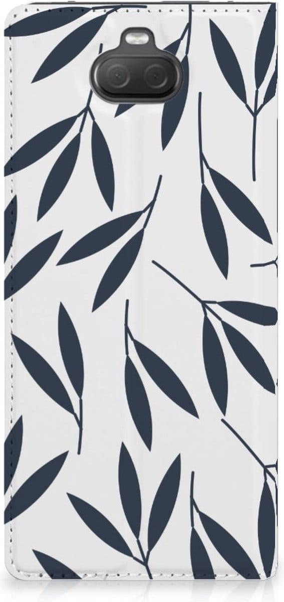 Sony Xperia 10 Plus Smart Cover Leaves Blue