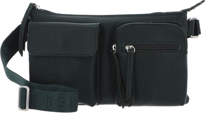JOST Schoudertas Vika Crossover Bag Bottlegreen Groen