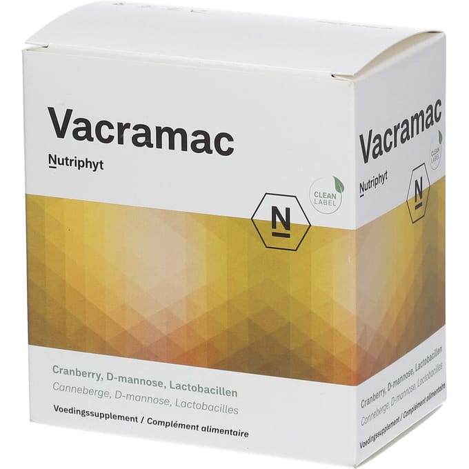 Nutriphyt Vacramac Gezonde Urinewegen 90 Capsules