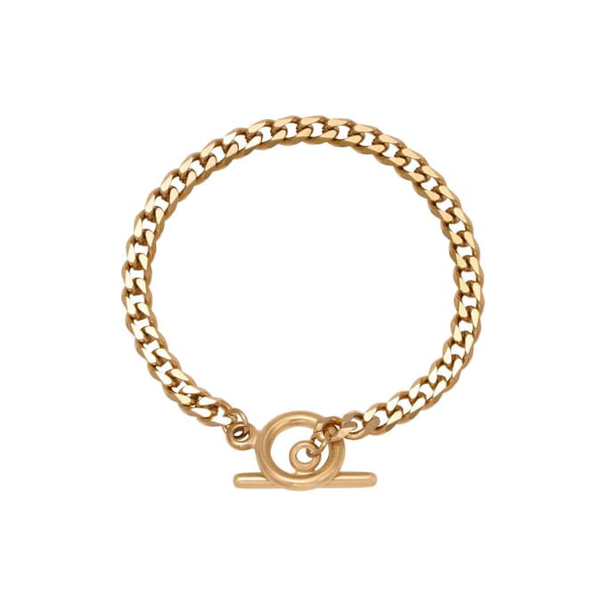 Trendy Armband - Chain Sanya - Goudkleurig