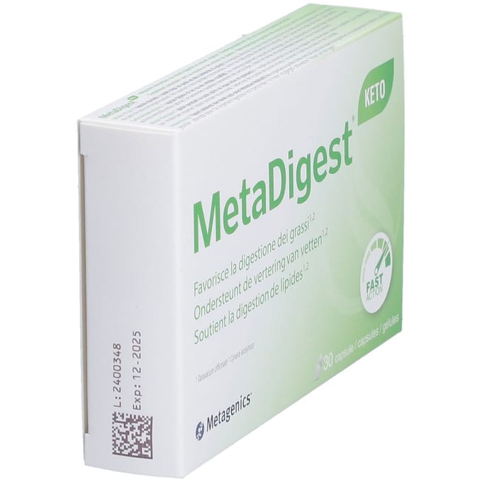 MetaDigest® Keto 30 Gecomprimeerde tabletten