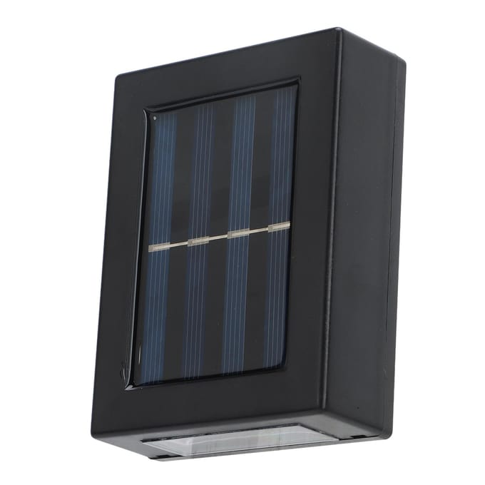 LED Zonnewandlamp IP65 Waterdicht Up en Down Verlichting Buiten Landschapslamp 1.2V 5W Wit Licht