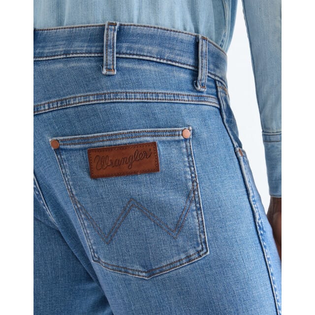 Wrangler - Greensboro - Heren Regular Straight-fit Jeans - Tabacco Ice
