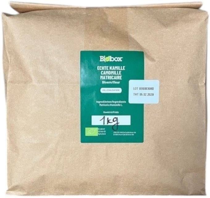Bio Kamille bloemen 1kg