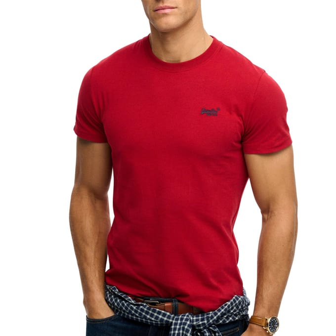 Superdry Essential Logo Shirt Heren - Maat S