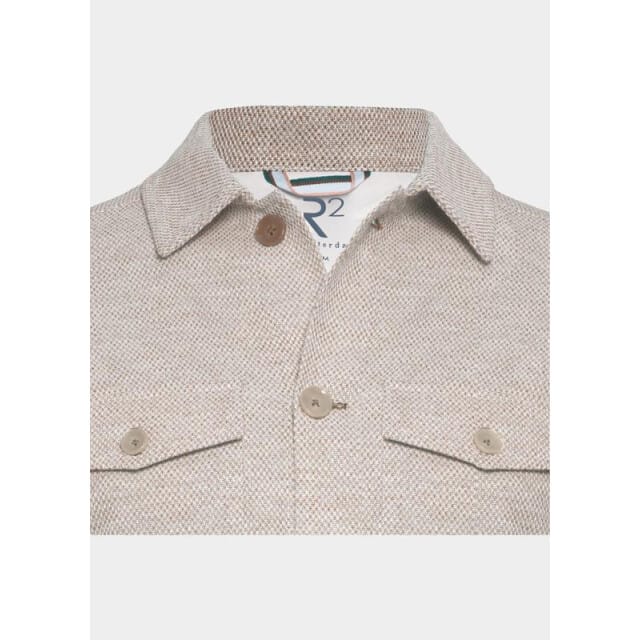 R2 Amsterdam Overshirt knitted overshirt 132.overshirt.001/045